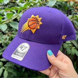 Phoenix Suns 47 Brand MVP Adjustable Hat Baseball Cap purple